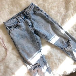 Distressed Skinny Jeans 26x30